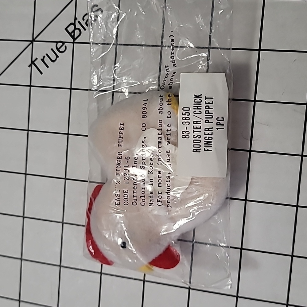 Vintage Chicken Finger‎ Puppet Current Inc.  NIP